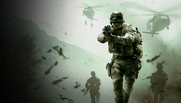 Call of Duty 4 Modern Warfare key art